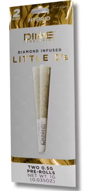 dime industries MAC 1 Little D's Hybrid Pre-Rolls 2-Pack ,dime industries pre-roll deals,dime industries pre-roll,dime industries pre-roll specials,dime industries pre-roll near met